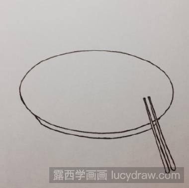 饺子简笔画的画法