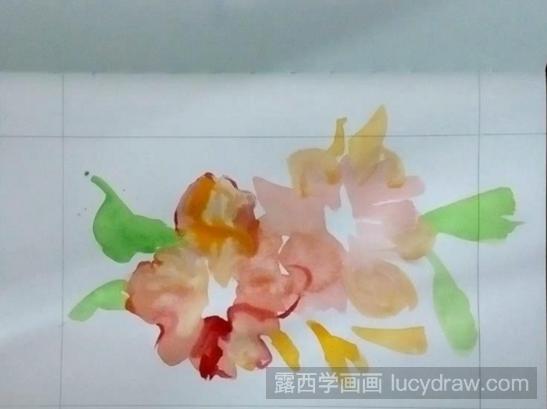 水粉画教程：如何画朱槿花