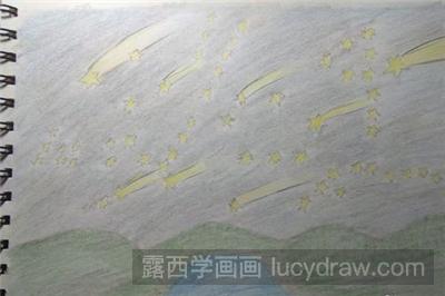 绘画教程：怎么画星空