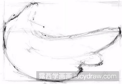 素描水果香蕉怎么画