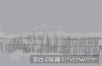 怎么画雪景水彩画