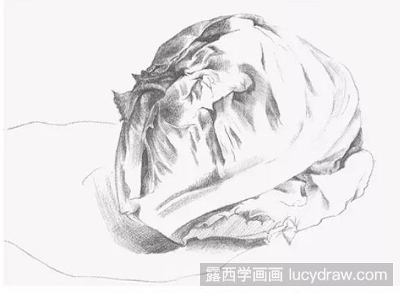 素描教程：怎么画圆生菜