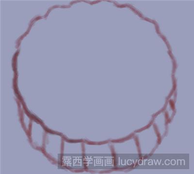 绘画教程：怎么画圆圆的月饼