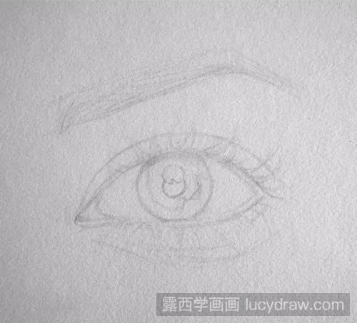 素描入门：眼睛素描画法