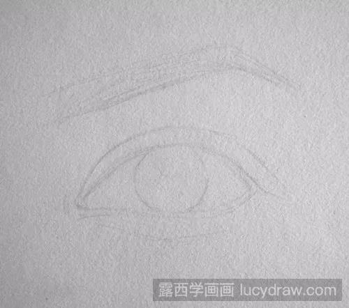 素描入门：眼睛素描画法