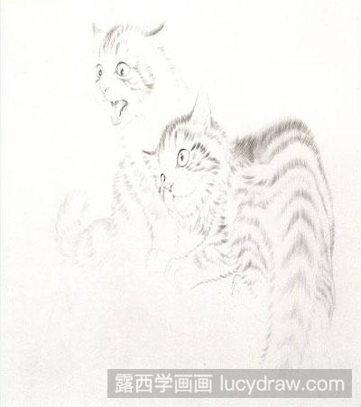 工笔画猫的画法教程