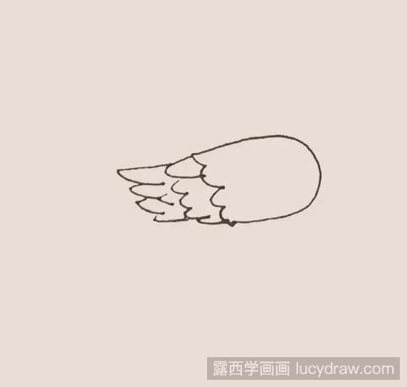 黄鹂鸟简笔画教程