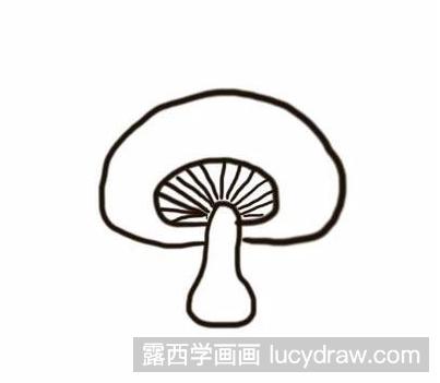 彩铅画教程：教你画创意小蘑菇