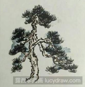 国画松树的画法技巧