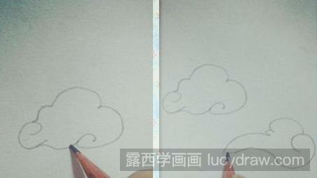 水彩画教程：教你画云朵