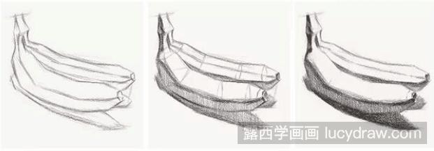 素描教程：怎么画香蕉