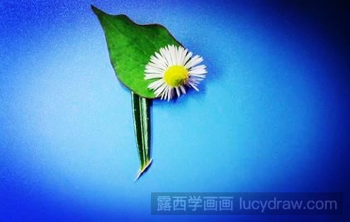 简笔画教程：怎么用植物画勤劳的妈妈