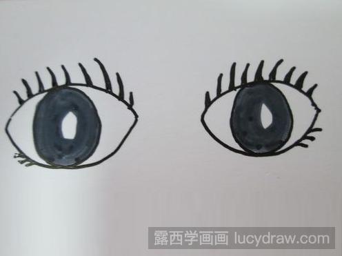 儿童画眼睛的三种画法
