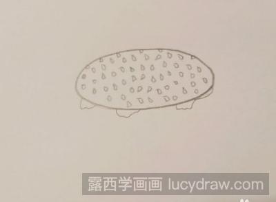 汉堡包彩铅画教程