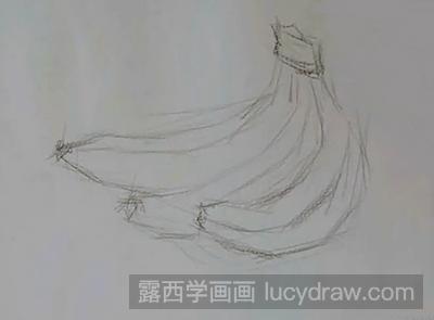 怎么素描静物香蕉