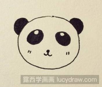 儿童画熊猫的画法教程