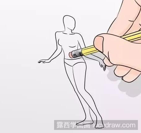 漫画教程：教你画女性的身体