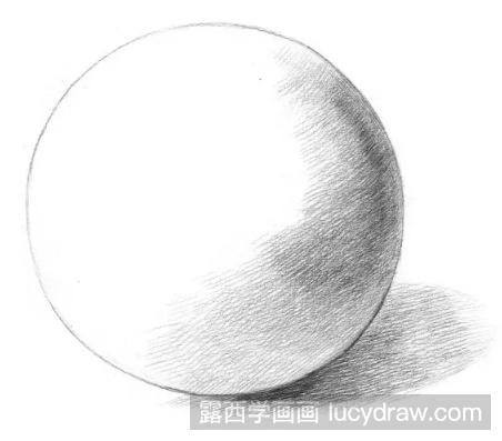 素描入门：素描球体的画法