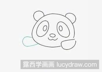 简笔画熊猫宝宝的画法教程