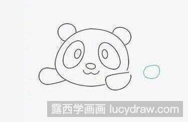 简笔画熊猫宝宝的画法教程