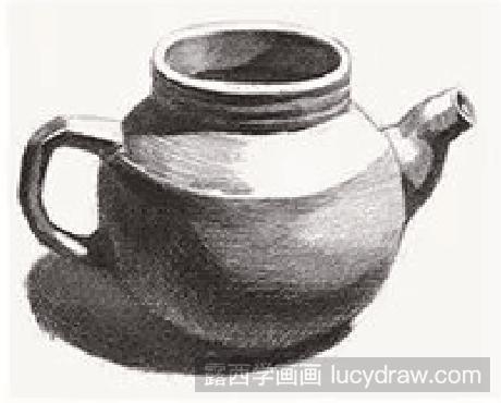 素描教程：怎么画茶壶