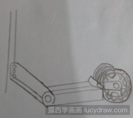 简笔画教程：教你画滑轮车