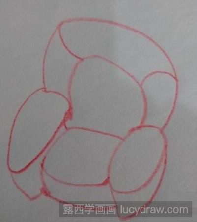 儿童画教程：教你画皮沙发