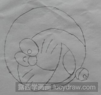 如何画哆啦A梦的简笔画