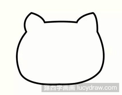 简笔画教程：教你画Hello Ketty猫