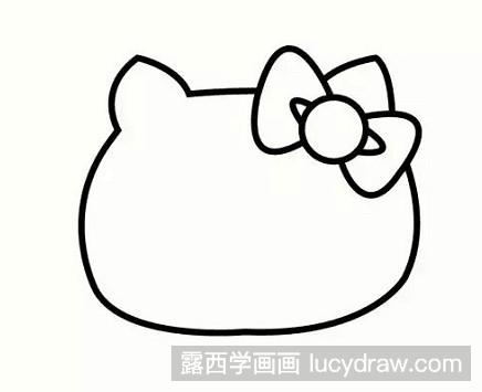 简笔画教程：教你画Hello Ketty猫