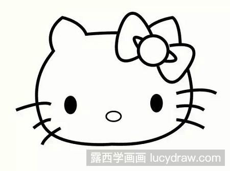 简笔画教程：教你画Hello Ketty猫