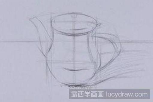 素描教程：教你画水壶