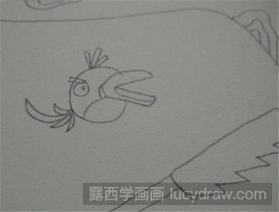 儿童画教程：愤怒的小鸟