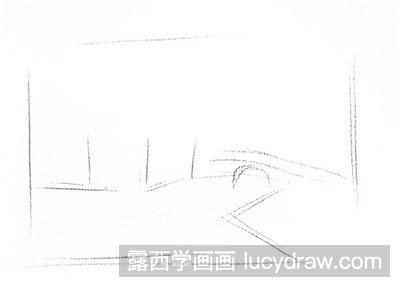 素描教程之怎么绘制植物园