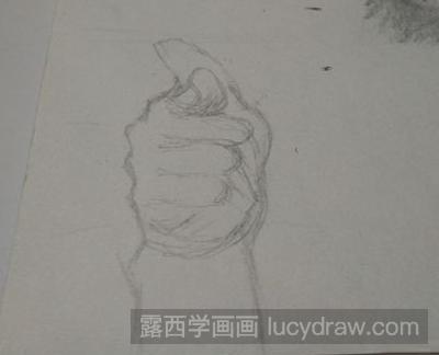 素描教程：教你画恶魔的左手