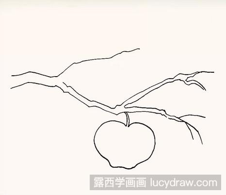 简笔画教程：教你画苹果树