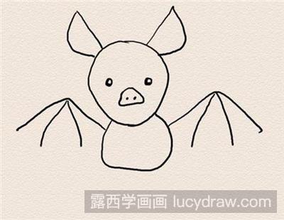 简笔画：小蝙蝠