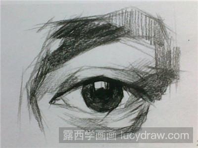 素描教程：双眼皮怎么画