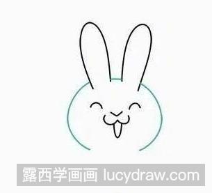 儿童画小兔子的画法教程