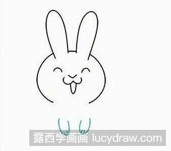 儿童画小兔子的画法教程