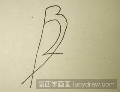 教你用数字123画小鸟