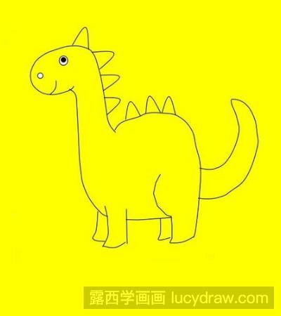 怎么画恐龙？