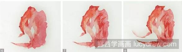 水彩画：画一朵美丽的玫瑰