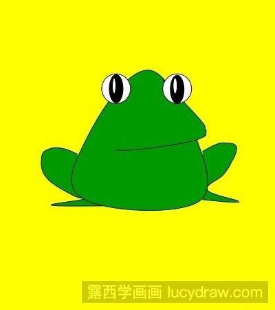 教你画青蛙简笔画