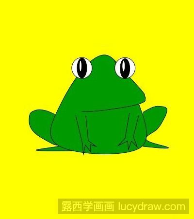 教你画青蛙简笔画
