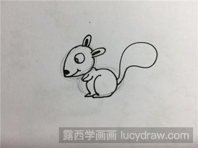 插画教程:小松鼠