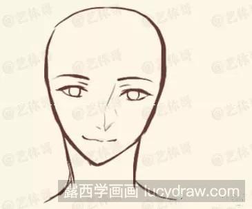 简笔画教程：教你画男生头像