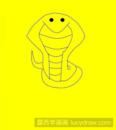简笔画教程：教你画蛇