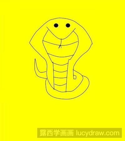简笔画教程：教你画蛇