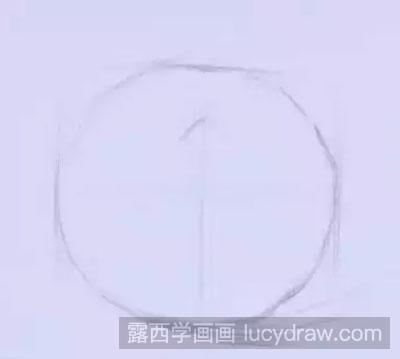 素描教程-怎么用结构素描的方式绘制桔子